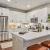 Chef inspired kitchen with stainless steel appliances