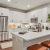 Chef inspired kitchen with stainless steel appliances